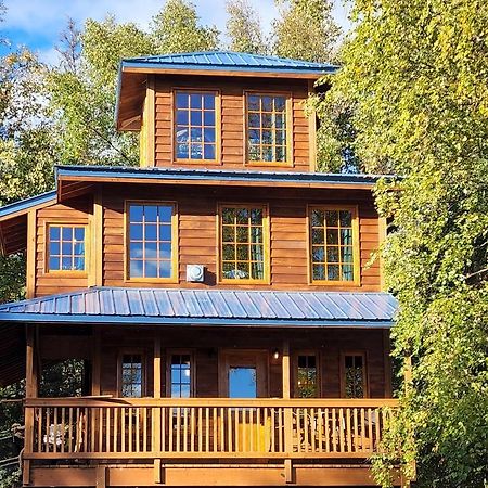 The Eagle'S Nest Treehouse Cabin 팔머 외부 사진