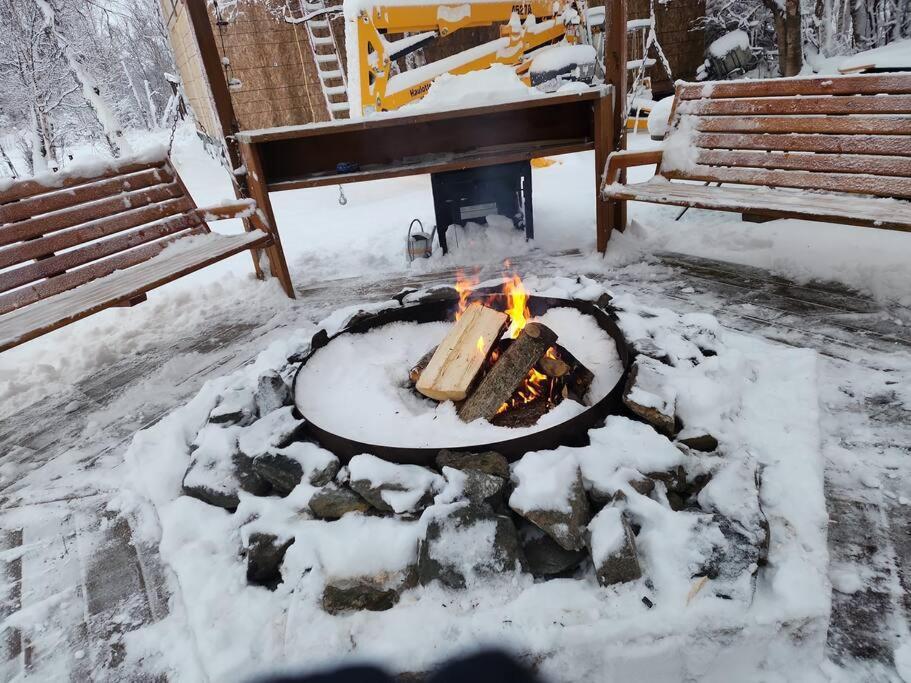 The Eagle'S Nest Treehouse Cabin 팔머 외부 사진