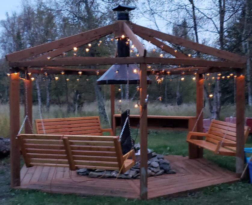 The Eagle'S Nest Treehouse Cabin 팔머 외부 사진